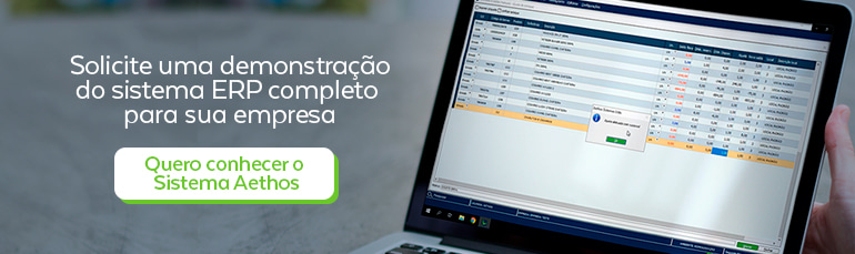 Solicite uma demonstração ERP Aethos